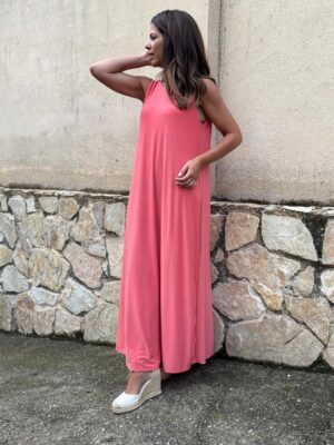 vestido maia edicion color coral