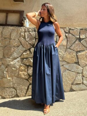 vestido colmar edicion color azul marino